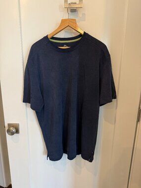 Tommy Bahama Black Men's XL Crew Neck Short Sleeve